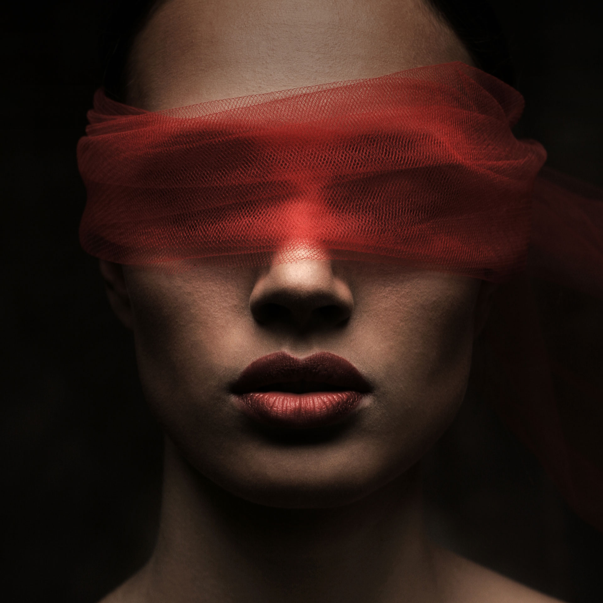 Mysterious-Woman-Red